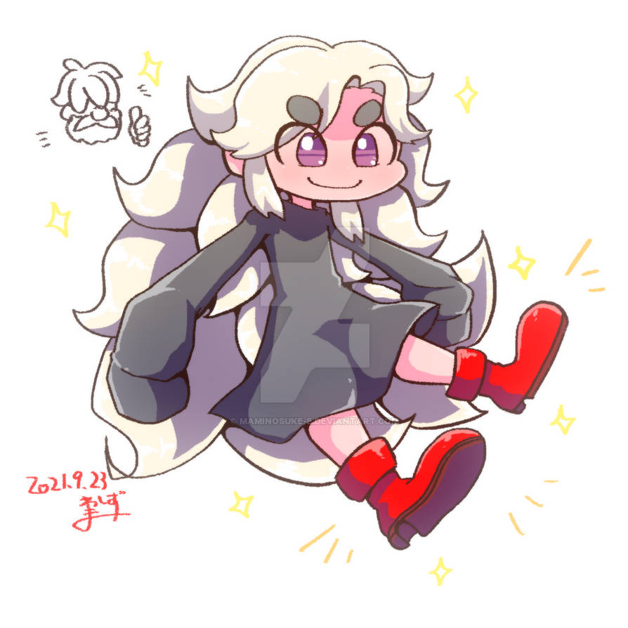 Sam - 2021/09/23 by maminosuke-e on DeviantArt