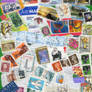 Postage Stamp Stock