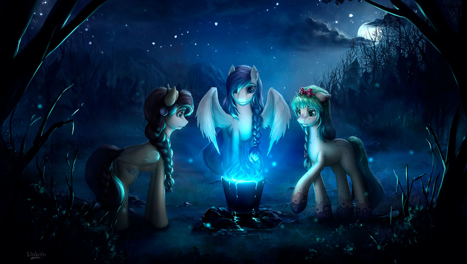 Commission for Sweet-Blasphemy-MLP by L1nkoln