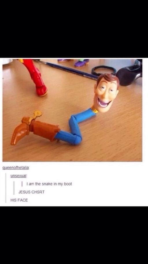 I'm The Snake in my Boot!