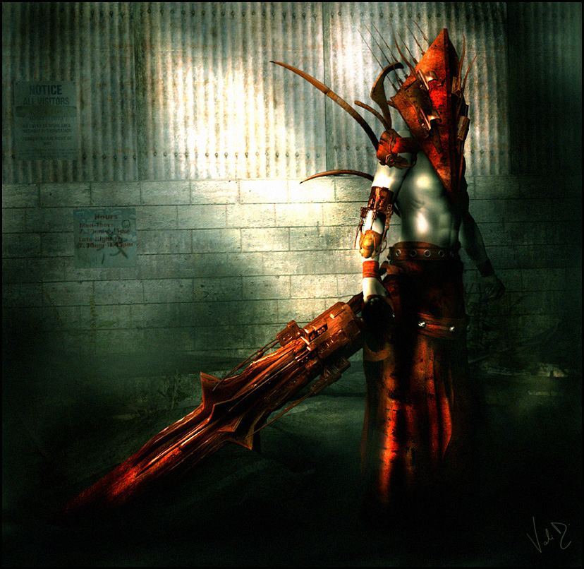 Pyramid Head Render by Lamea132 on DeviantArt