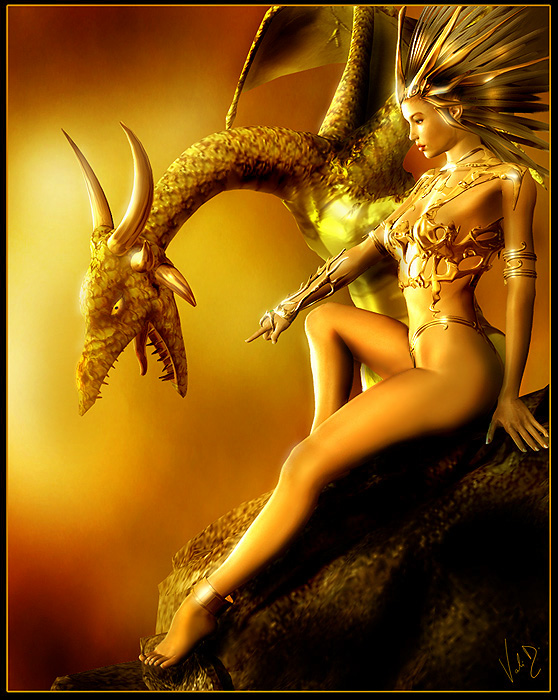 Dragon Tamer by ValentinaKallias