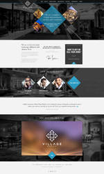 Real estate agents elegant web design - for sale