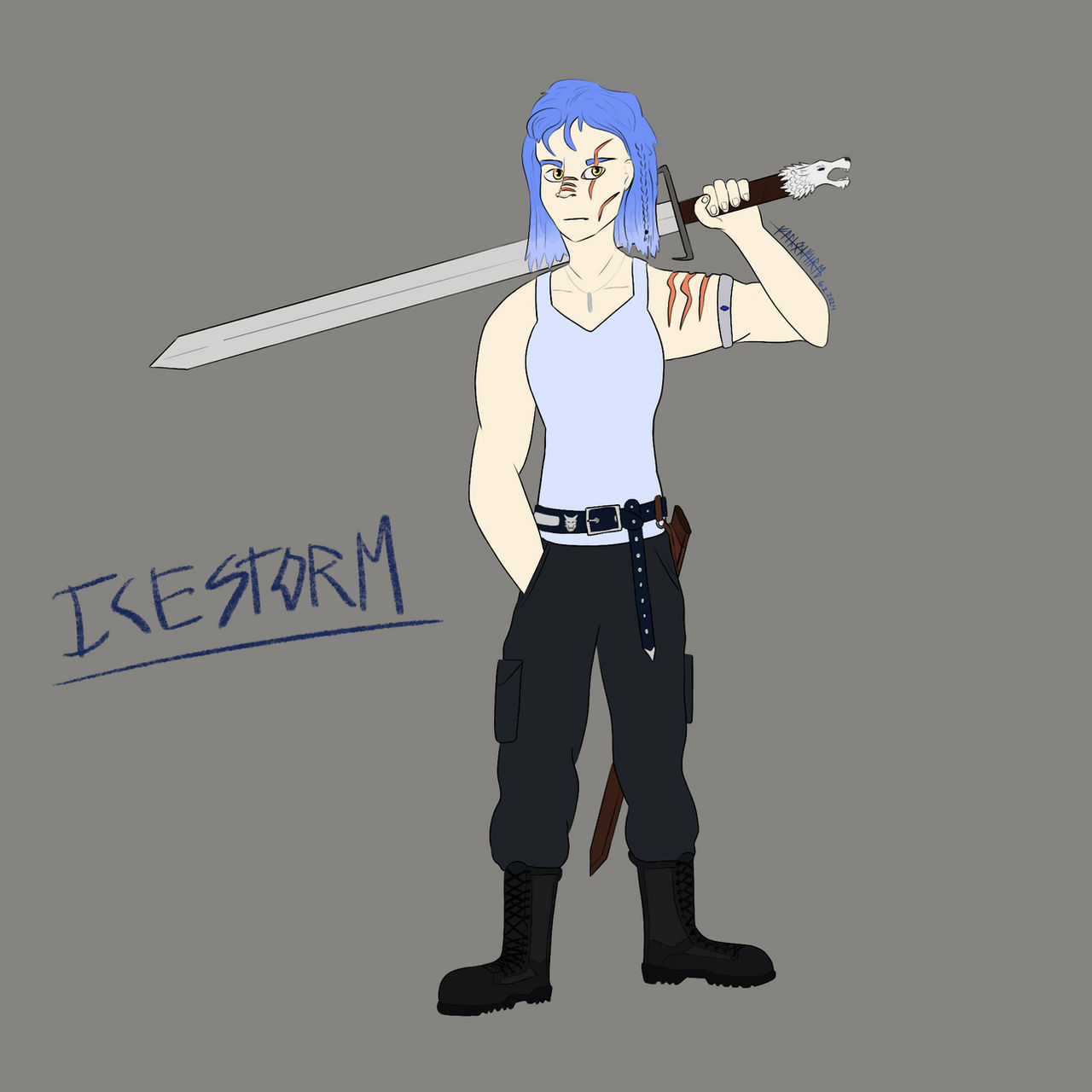 Human-ified Icestorm by FalconFiiire on DeviantArt