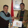Meeting the consul of Paraguay