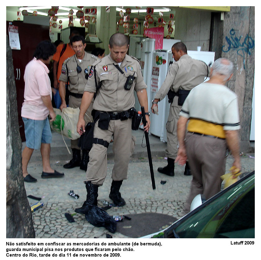 Police harassment in Rio