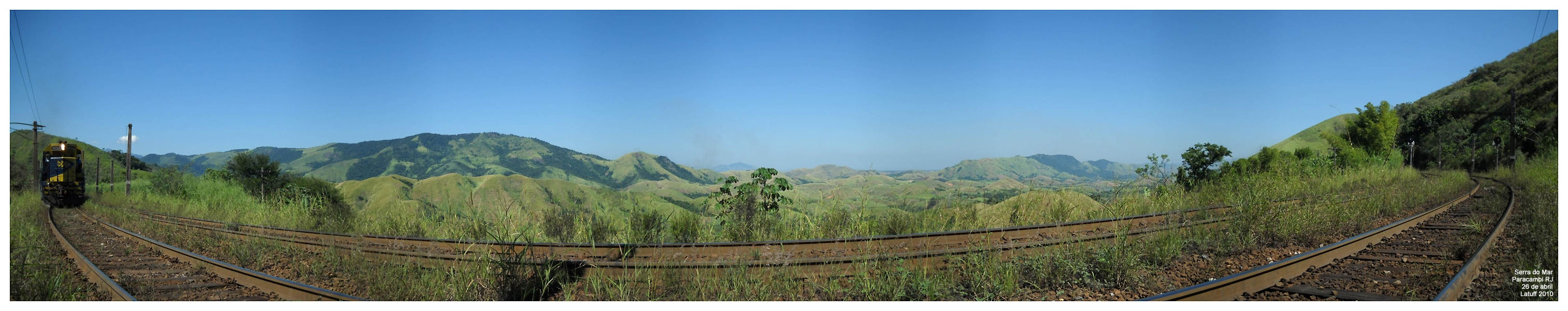 Railway panoramic view