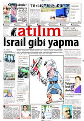 Cartoon in Turkish paper 3