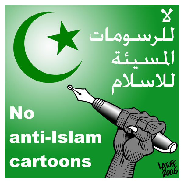 No anti Islam cartoons