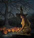 Pumpkin Witch Version 2 by cell77