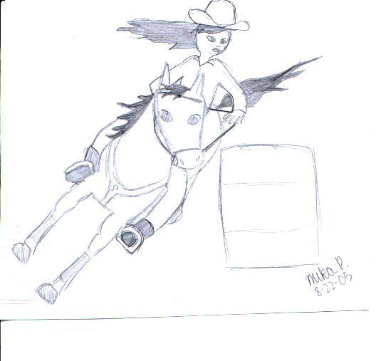 Barrel Racing by freakyponie on DeviantArt