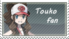 Touko Fan Stamp by Kyoukka