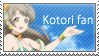 Kotori Love Live fan stamp by Kyoukka