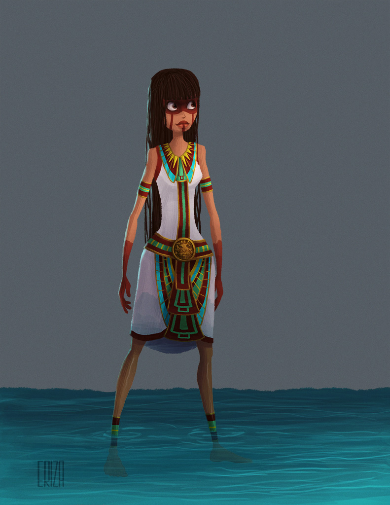 Aztec Lady of the Lake by artbygus on DeviantArt