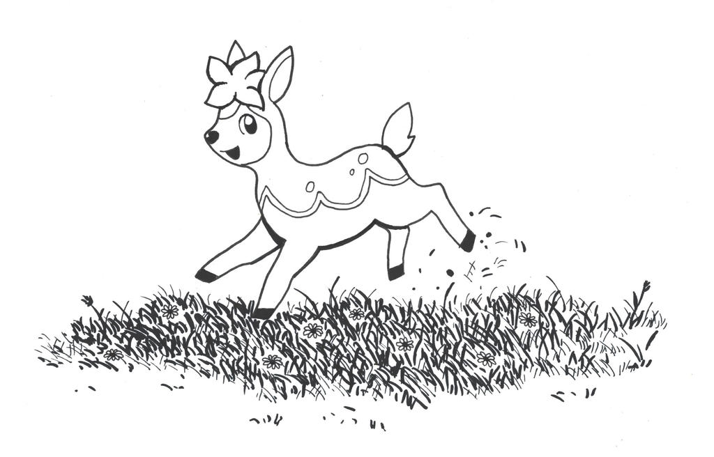 Inktober 2016 14 - Deerling