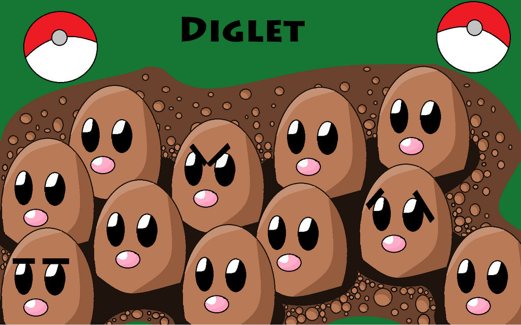 Diglet Wallpaper by Runasun on DeviantArt