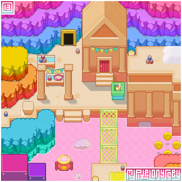 MOUNT VOLBONO visual: My Pixel Odyssey #13 by WilsonScarloxy