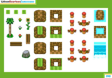 040 - Green Hill Zone tileset