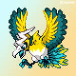 083 - Electric/Flying type Ho-Oh by scarloxy