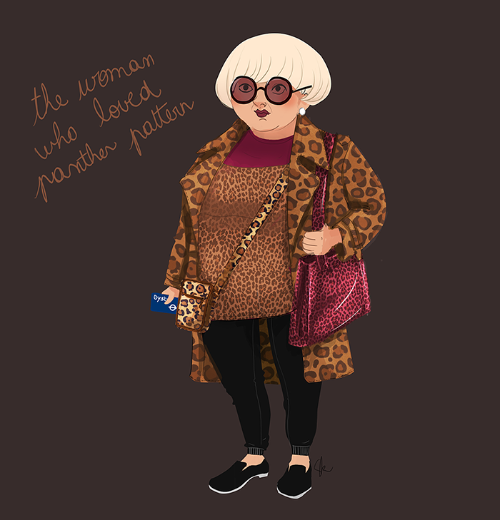 Street Style - The woman who loved panther pattern