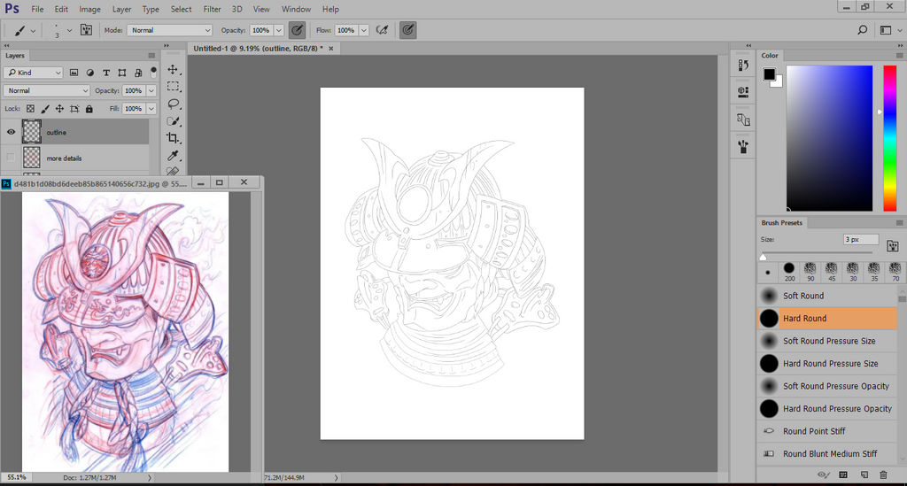 Ulen Out Line outline by Ilujankan on DeviantArt
