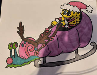 SpongeBob Christmas: SpongeBob + Gary 