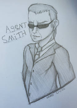 Agent Smith doodle haha