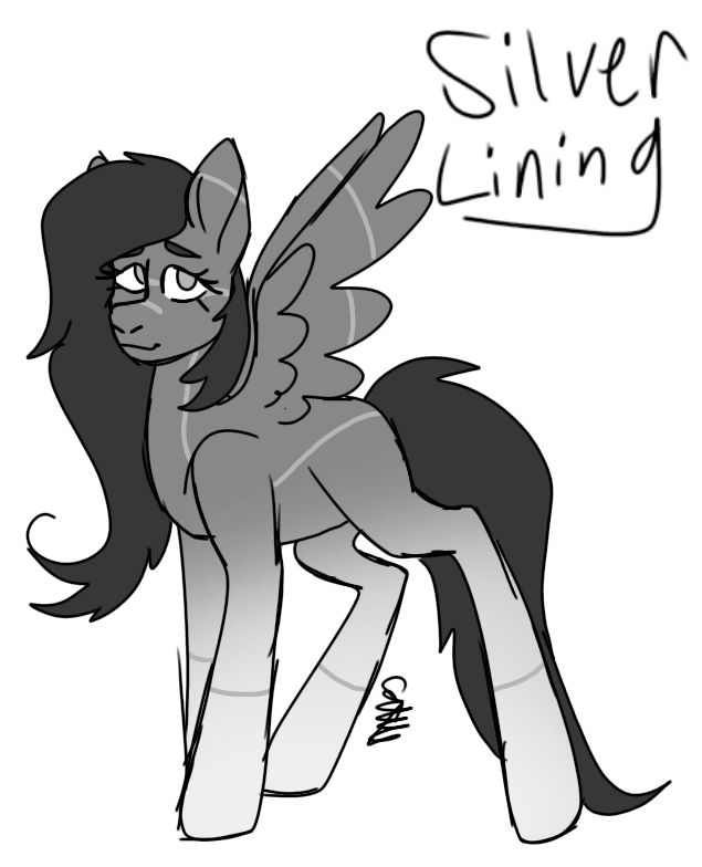 Deviantart Silverlining Silver Lining by CattyTheArtCat on DeviantArt