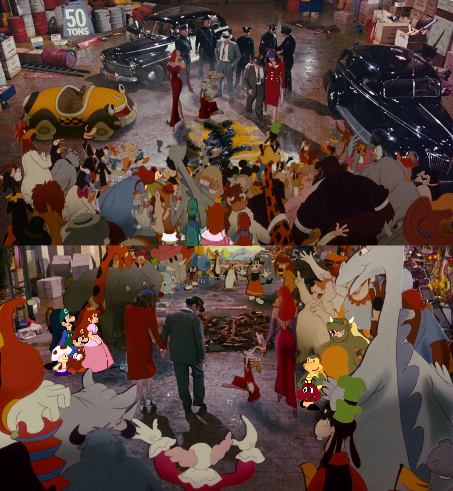 What if Mario was in Who Framed Roger Rabbit? by DisneyCrossover143 on ...