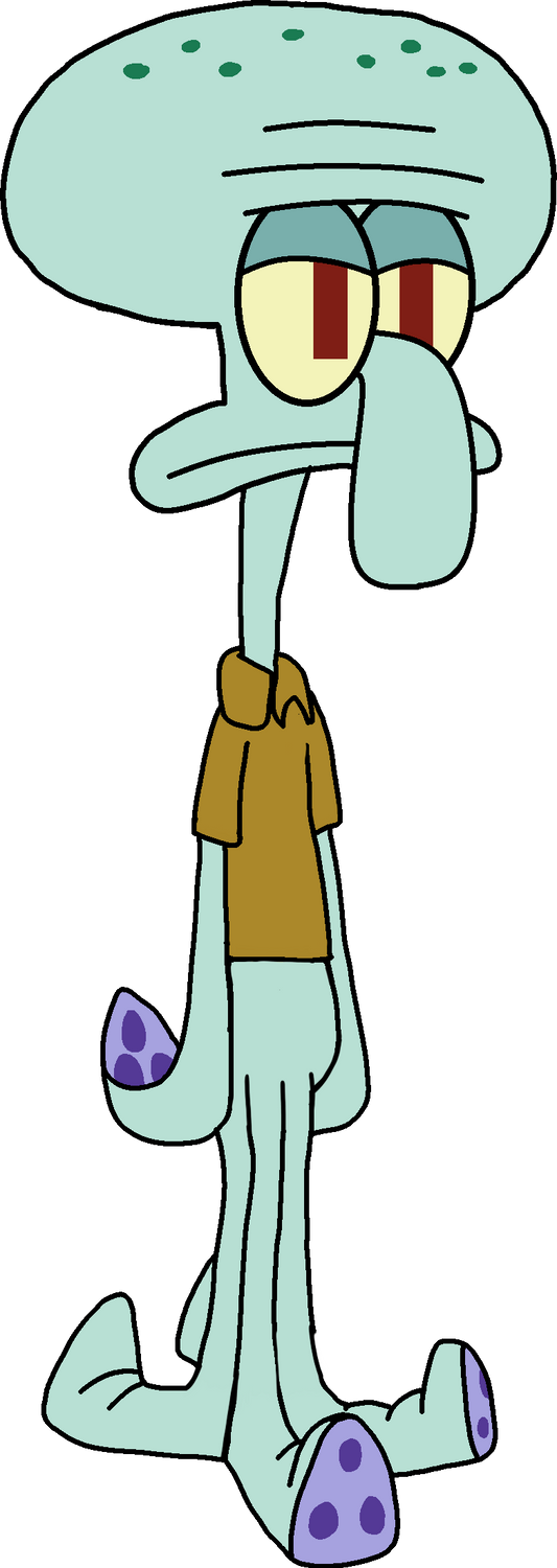 SpongeBob SquarePants - #3: Squidward Tentacles by DisneyCrossover143 ...