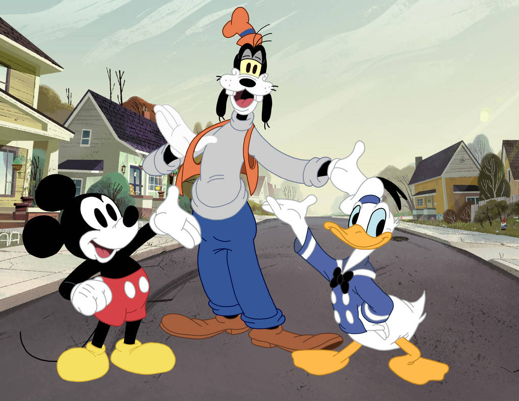 Gooby Donald Mickey, Donald, And Goofy (TGAMM) by DisneyCrossover143 on DeviantArt