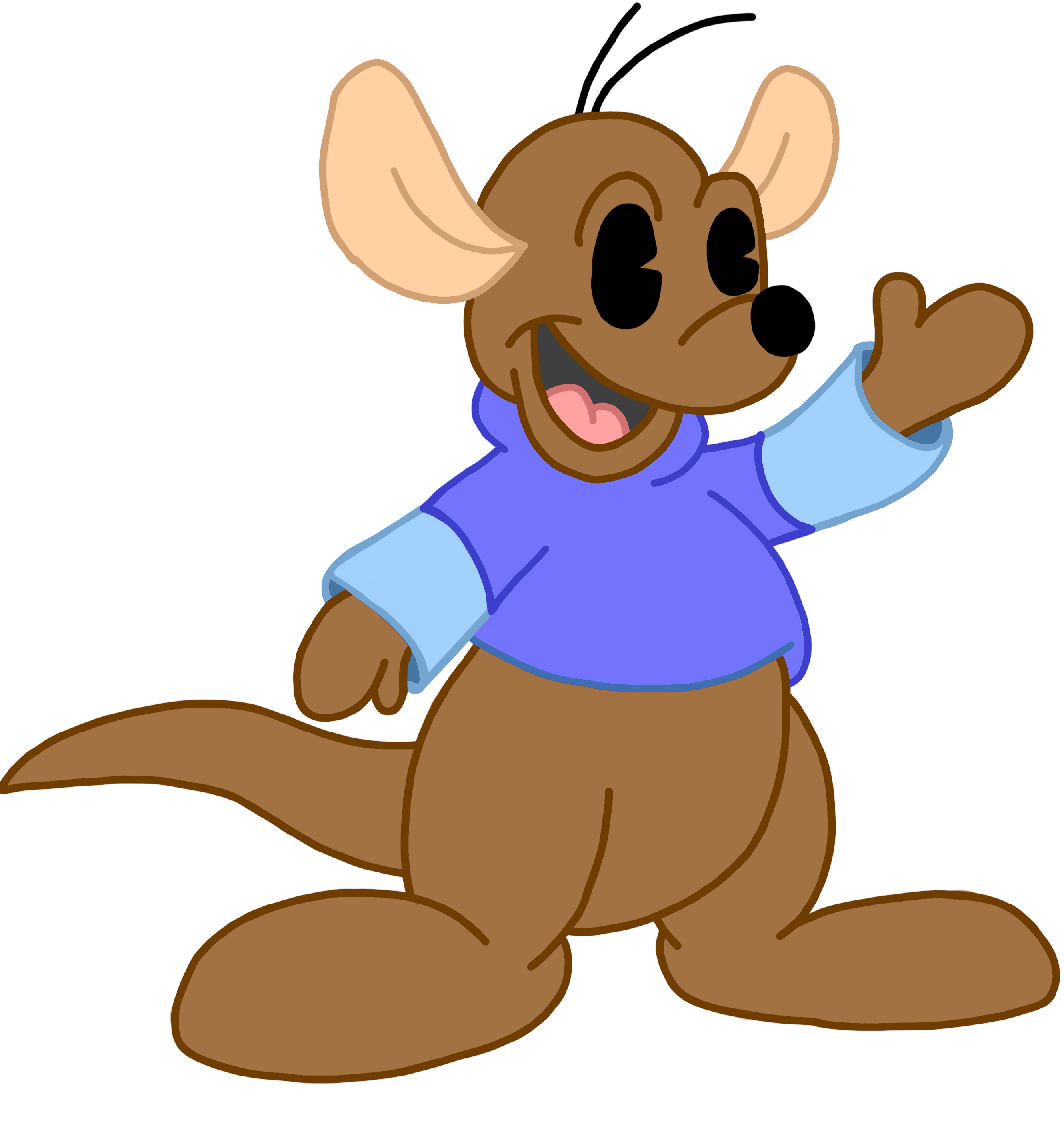 Disney's Roo Disneyville Roo (Old Design) by DisneyCrossover143 on DeviantArt
