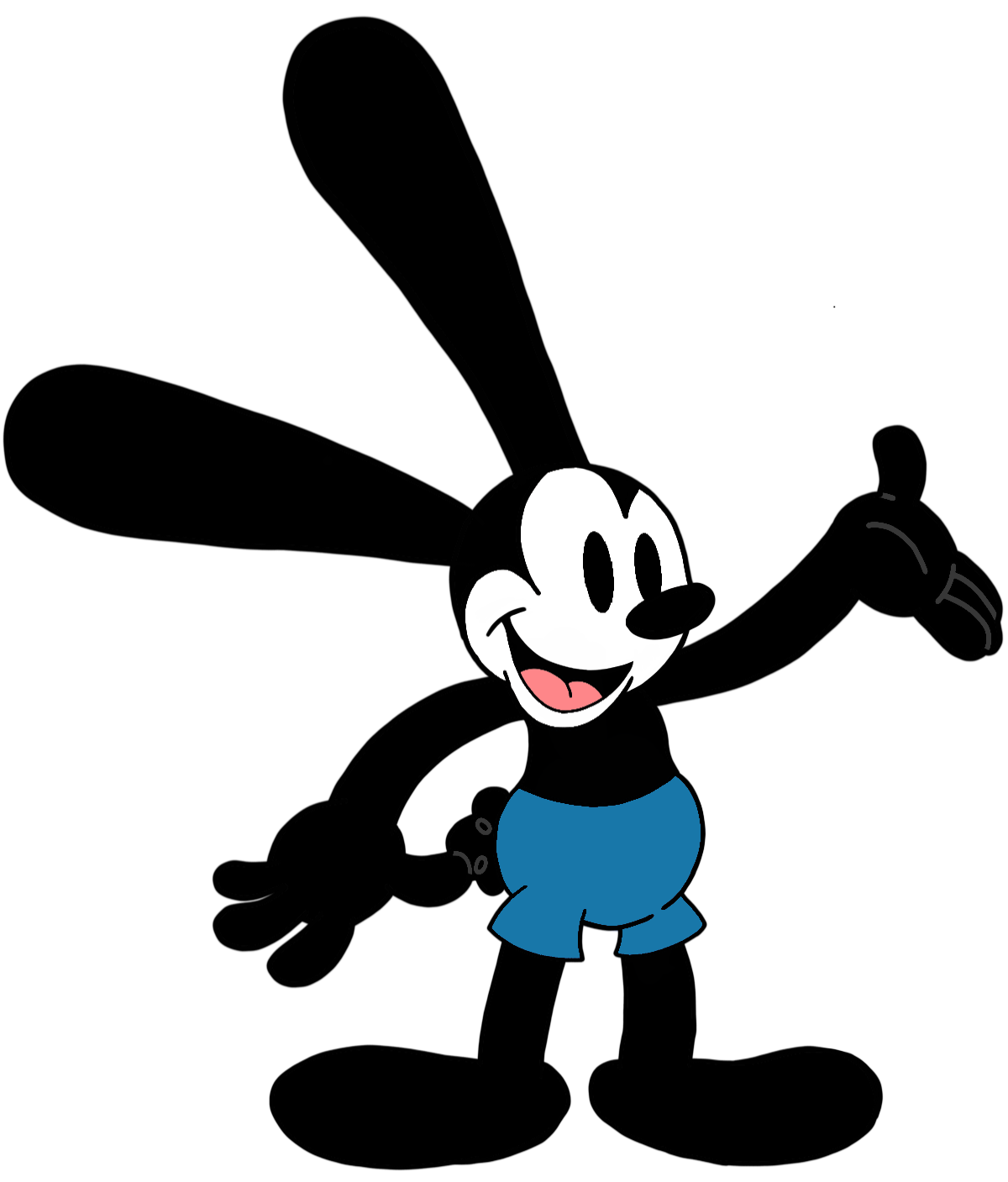 Lucky Rabbit Deviantart Oswald The Lucky Rabbit by DisneyCrossover143 on DeviantArt