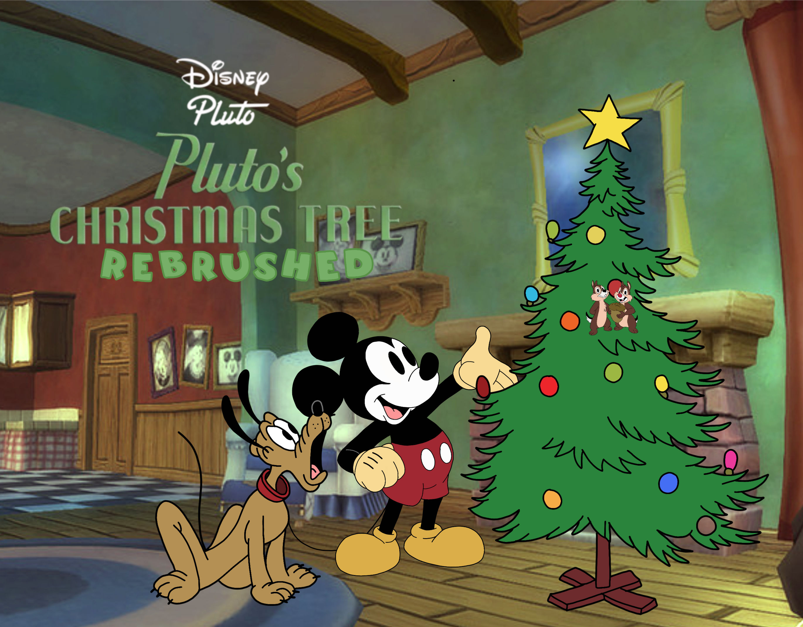 Pluto's Christmas Tree: Rebrushed by DisneyCrossover143 on DeviantArt