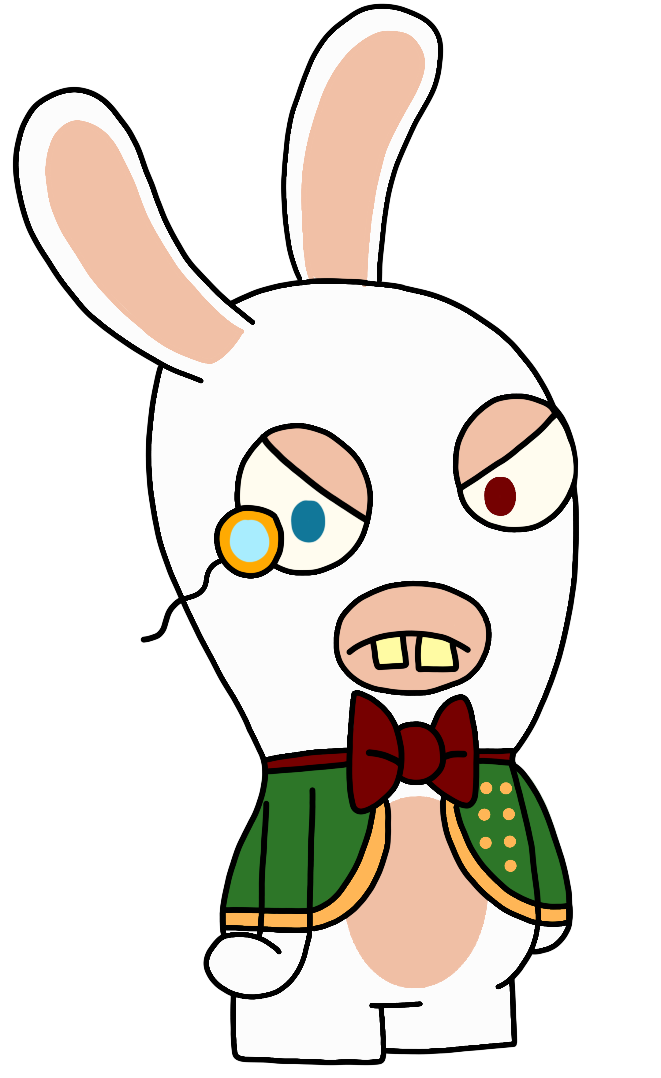Ravin Rabbids Professor Rabbids Invasion - #3: Professor Barranco by DisneyCrossover143 on ...