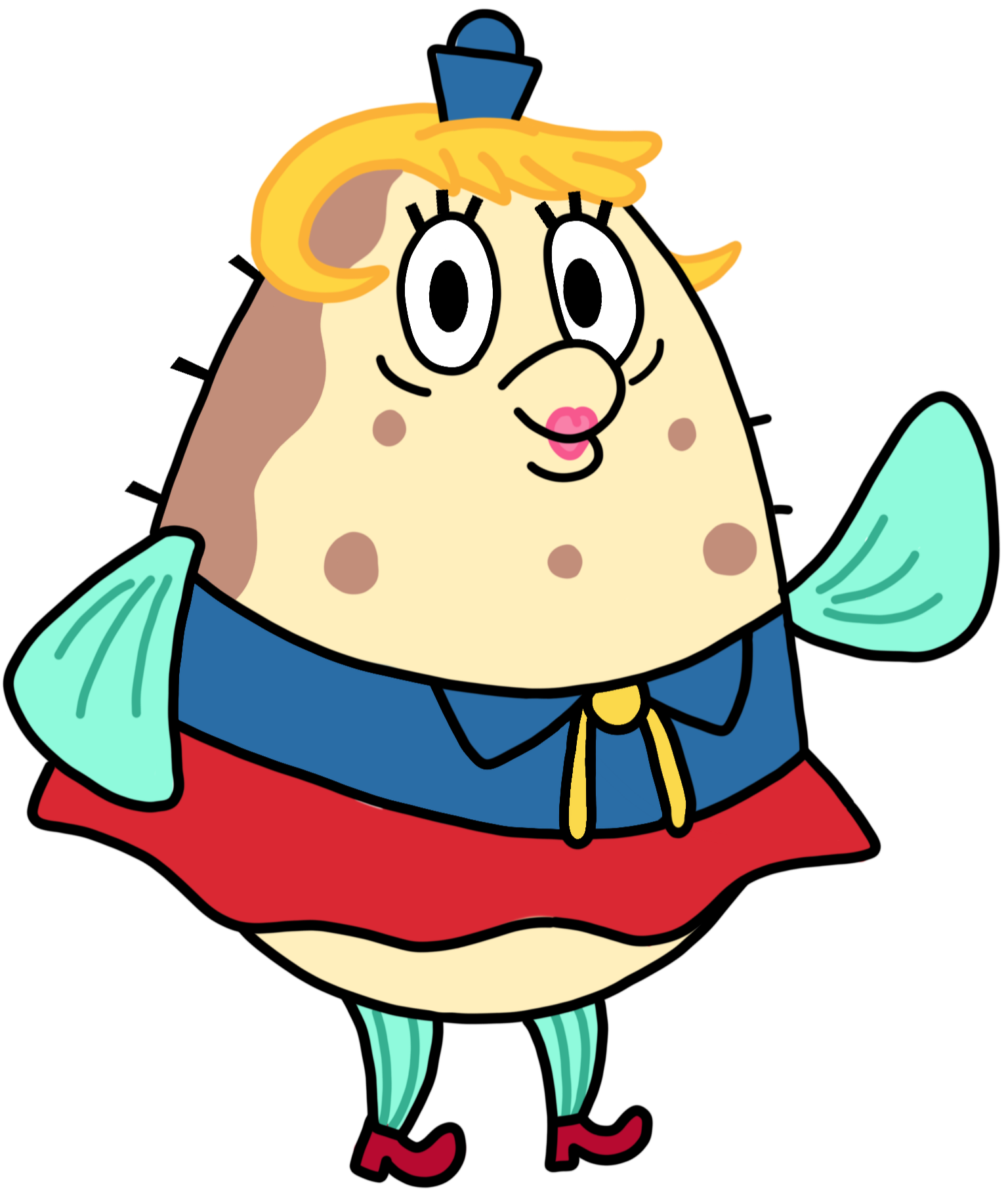 Spongebob Ruler New SpongeBob SquarePants - #8: Mrs. Puff by DisneyCrossover143 on ...