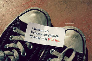 i wanna run