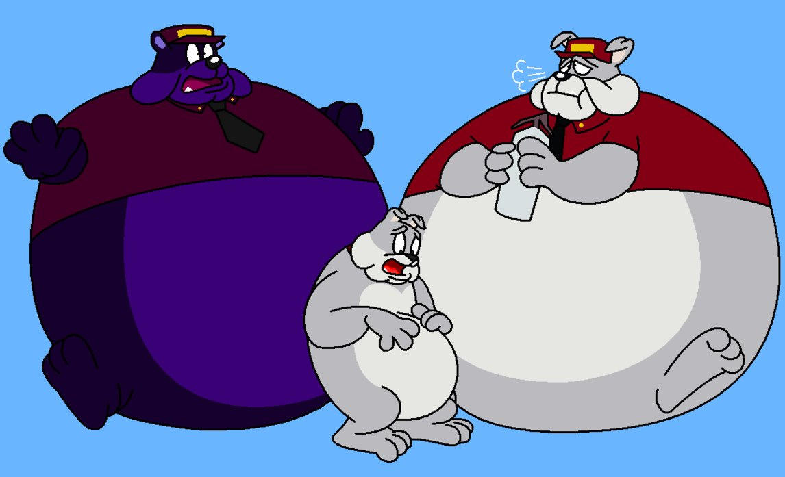 Spike (Fat, Blueberry Inflation, Blimp Inflation) by Webcsat on DeviantArt