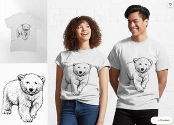 Bear T-shirt art