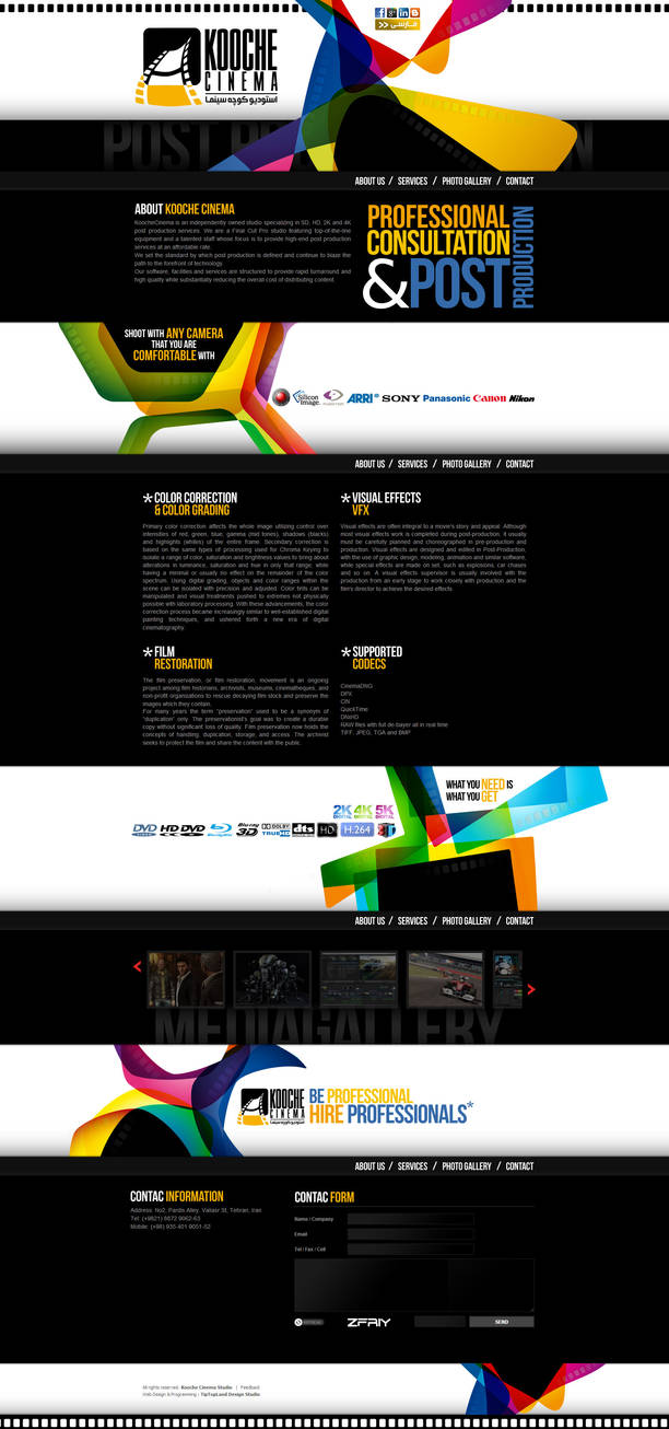 Kooche Cinema Post Production Studio by tiptopland