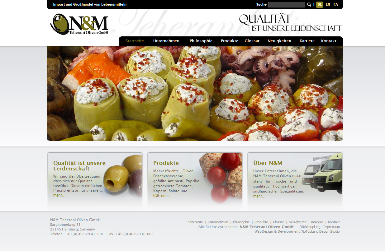 NM Teherani Oliven GmbH by tiptopland