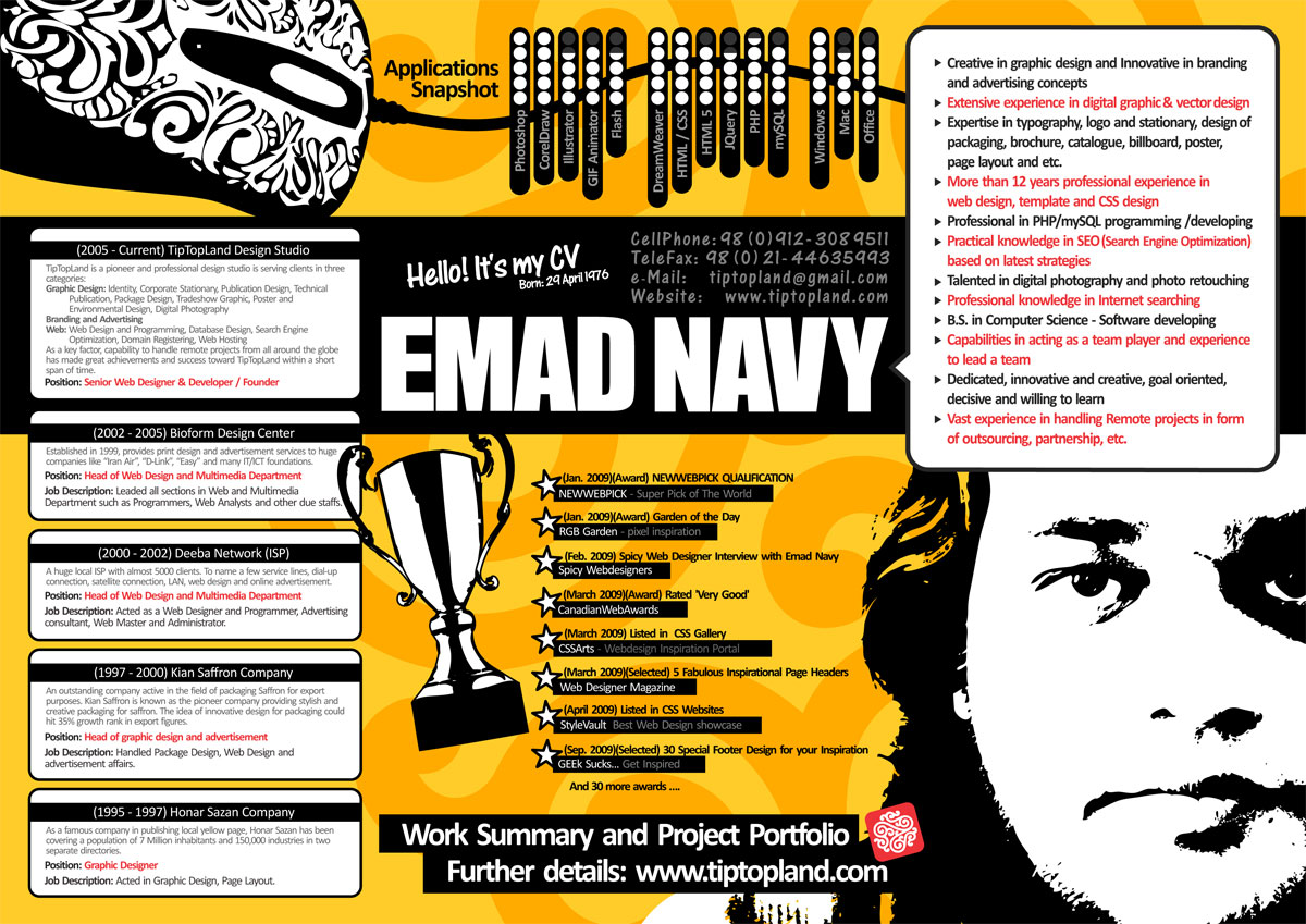 Emad Navy CV ( Resume )