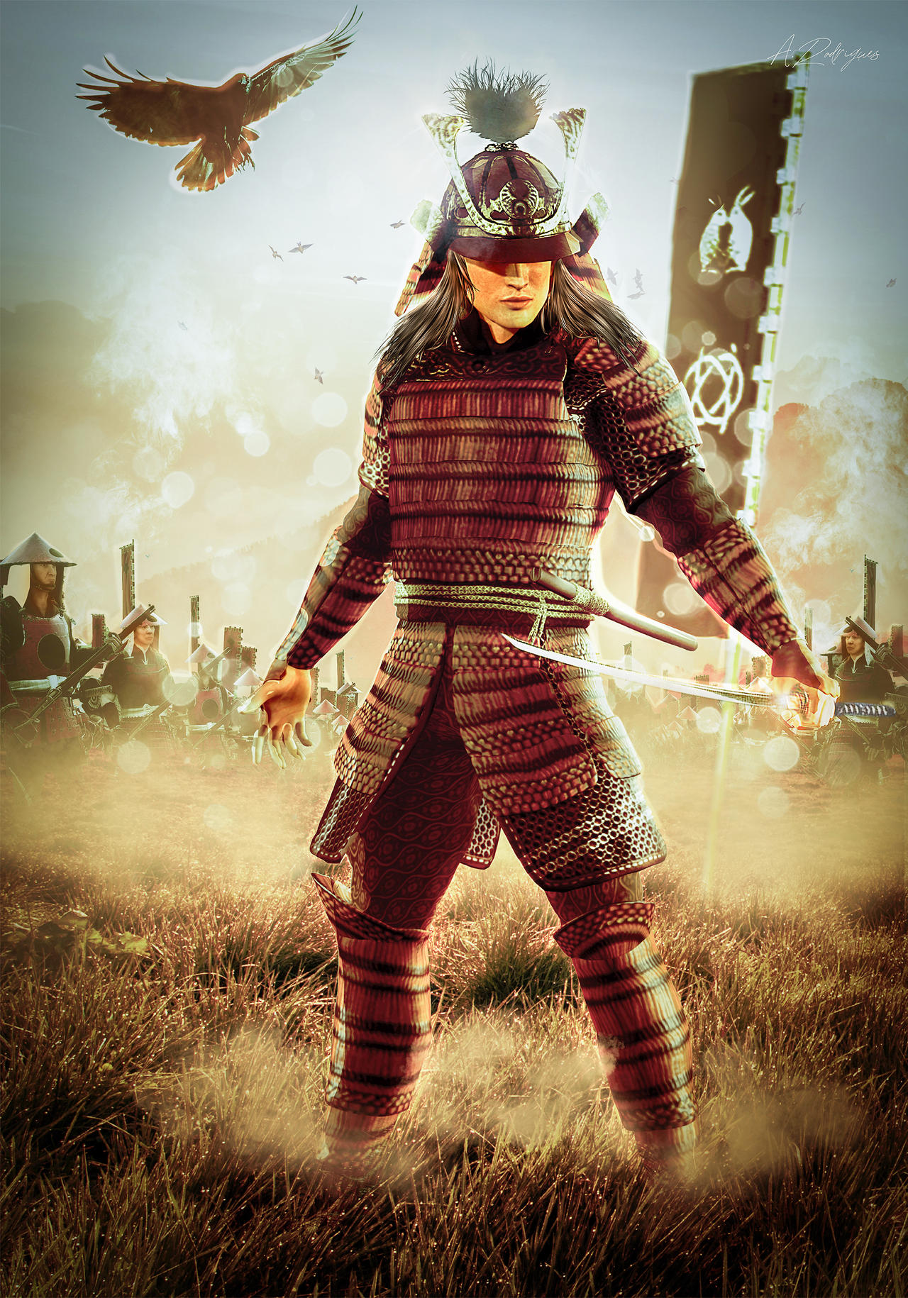 O Guerreiro Samurai by arturodrigues on DeviantArt