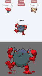 Vileape Pokemon fusion