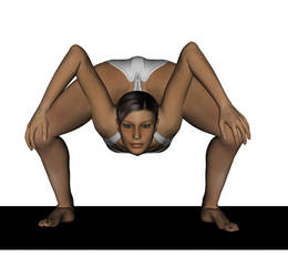 Contortion model 1