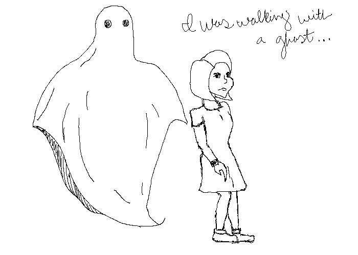 Walking with a Ghost by facelessxheart on DeviantArt