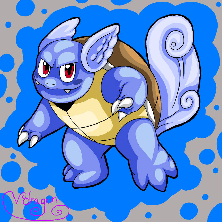 Wartortle 008 by VdragonBone on DeviantArt