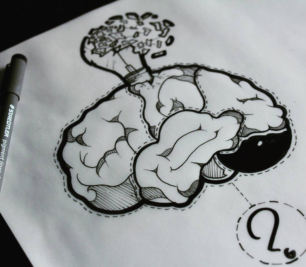 Brain One Problem One Solution Idea Of Tattoo By Lost Gallery On Deviantart Brain One Problem One Solution Idea Of Tattoo By Lost Gallery On Deviantart
