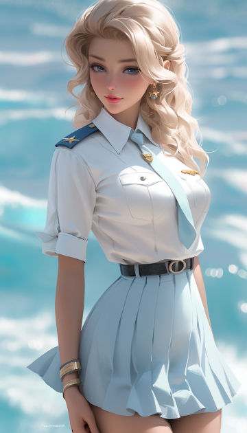 Navy woman by Giugery on DeviantArt
