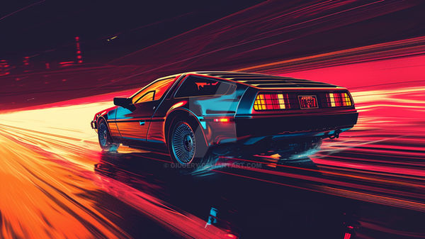 80's cars - DMC De Lorean